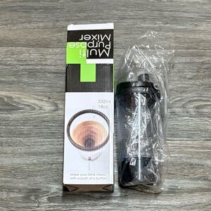 Multi Purpose Mixer with Black Lid